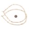 The Bead Chest Cream Tube Natural Wood Beads (7x5mm): Organic Eco-Friendly Wooden Bead Strand for DIY Jewelry, Crafts, Necklace and Bracelet Making